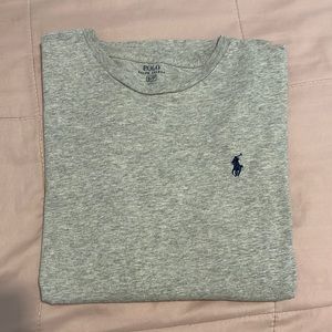 Polo Ralph Lauren Men’s Long Sleeve Jersey T-Shirt Small Grey